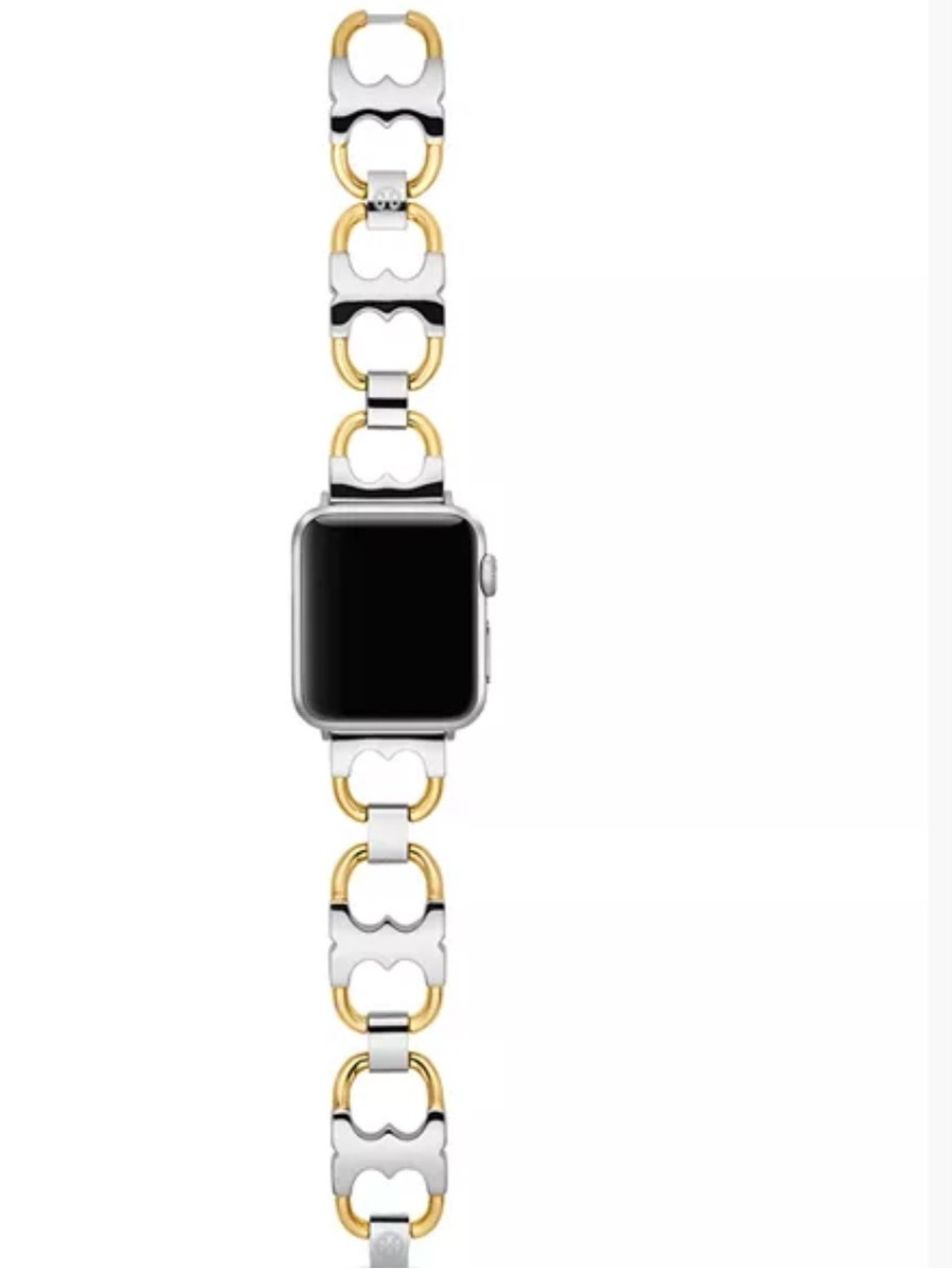Tory Burch Double-T Link Apple Watch Band, 38mm/40mm/41mm